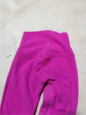 Lululemon Bright pink Fuchsia align leggings 0 thumbnail 4