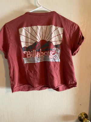 Billabong Crop Tee Top Graphic thumbnail 3