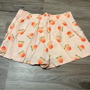 PINK Victoria’s Secret Peach Emoji Boxy PJ’s Bottom; Small thumbnail 5