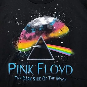 Pink Floyd Dark Side of the Moon Psychedelic Rock Tee XL thumbnail 2