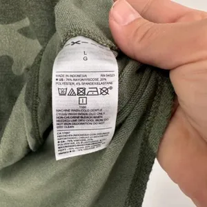 Old Navy Green Camp Patterned Plush-Knit Long-Sleeve Tee Large‎ Soft Layering thumbnail 6