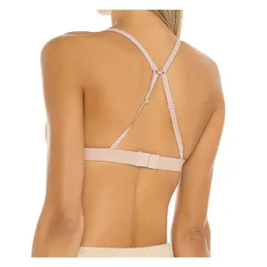Free People Intimately Bra Oh Scuba Small Bralette Antique Shell Convertible thumbnail 2
