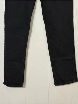 Abercrombie & Fitch 90s Straight Ultra High Rise Black Jeans Size 10 thumbnail 3