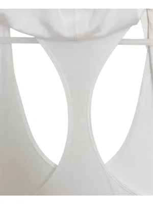 FP Movement White Hooded Sleeveless Tank Top XS thumbnail 4
