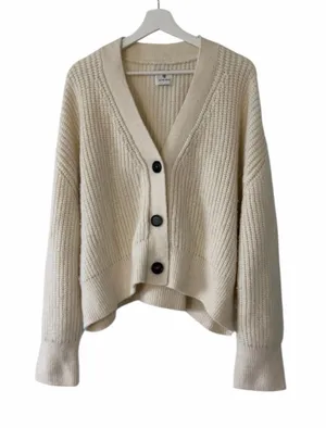 Anine Bing Maxwell Cardigan Size Large Wool Oversized thumbnail 1