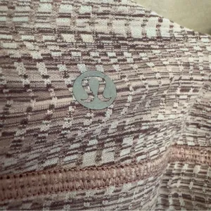 Lululemon Energy Bra in Arrow Jacquard Antique Bark Copper Coil sports Strappy thumbnail 7