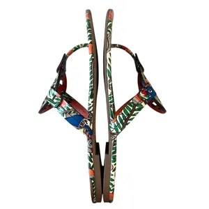 Tory Burch Miller Something Wild Patent‎ Sandals 7.5 Rare Print thumbnail 9