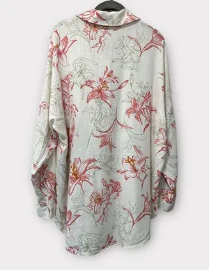 Zara Floral Tunic Blouse thumbnail 8