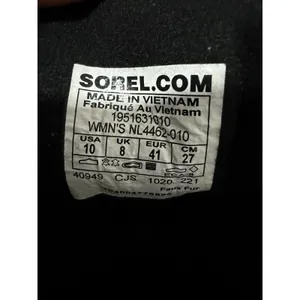 Sorel Explorer II Joan Waterproof Winter Boots Black Women's Size‎ 10 thumbnail 9