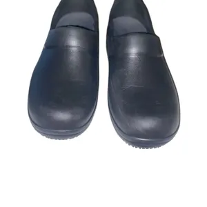 Crocs Womens 9 Black Dual Comfort Nurse Work Shoe Clogs thumbnail 3