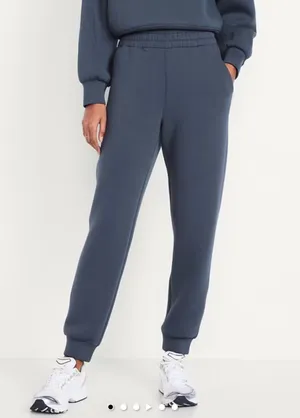 Old Navy High-Waisted Bounce Fleece Jogger Sweatpants thumbnail 1