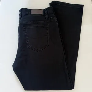 Victorious Men’s Black Stretch Denim Jeans W36 L30 – Cotton Spandex Modern Fit – Excellent thumbnail 3