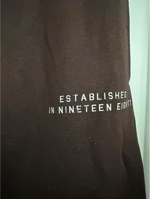 Pacsun Los Angeles Nineteen Eighty Texture Sweatpants NWT LA Brown Small thumbnail 7