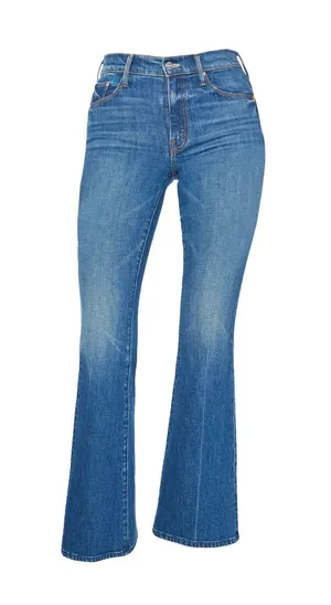 MOTHER The Weekender Flare Jeans Size 29 ITS A SMALL WORLD color NWT thumbnail 1