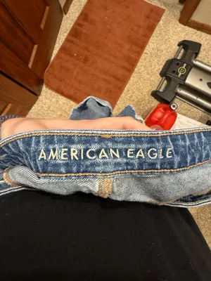 American Eagle Highest Rise Baggy Shorts thumbnail 6