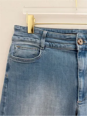 J. JILL High Rise Wide Leg Crop Jeans Size 14 thumbnail 5