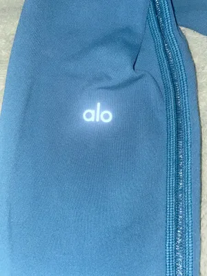 Alo Yoga Leggings Dark Blue Alosoft Lounge thumbnail 3