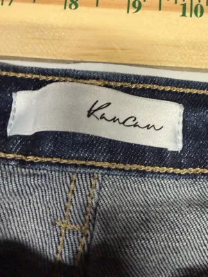 Kancan flare leg‎ distressed denim jeans Womens size 15/31 thumbnail 5