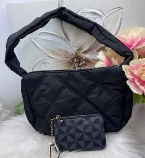 The Errands Grab & Go Quilted Nylon Handbag w/ card zipper wallet thumbnail 1