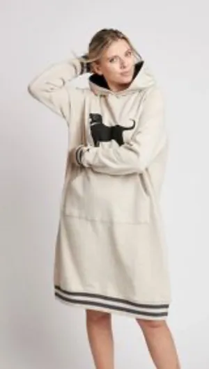 The Black Dog Sweatshirt Dress thumbnail 1