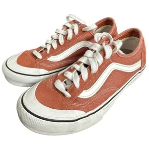 Vans Style 36 Rust‎ Orange Suede Canvas Sneakers Mens 6 Womens 7.5 thumbnail 1