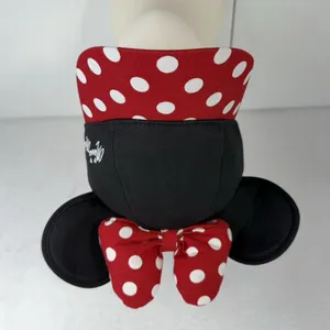 Walt‎ Disney World Parks Adult Baseball Hat Cap Minnie Mouse Ears Bow Polka Dot thumbnail 3