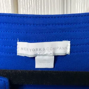 New York and Company Cobalt Blue Dress Size M thumbnail 4