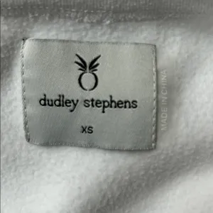 Dudley Stephens Highland Pocket Pouch White Terry Fleece Pullover Size XS thumbnail 10