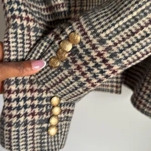 J. Crew Schoolboy Wool Houndstooth Plaid Blazer 0 thumbnail 9
