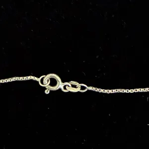 Custom "JULIA" Sterling Silver Block Name Necklace 20” thumbnail 4