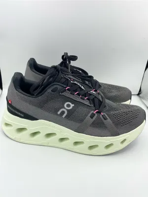 On Cloud Eclipse women’s running sneakers Size 8.5 gray/green Black thumbnail 13
