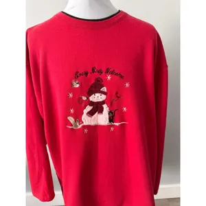 Vintage Kitty Christmas Sweatshirt thumbnail 2