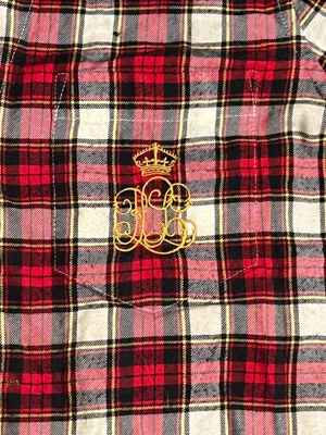 Womens medium Lauren Ralph Lauren long sleeve sleep shirt-embroidered crest thumbnail 4