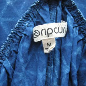Rip Curl NWT Blue Batik Print Dress thumbnail 8