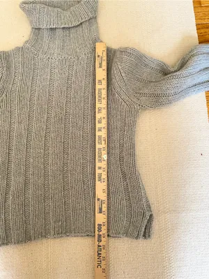 VTG Abercrombie & Fitch Merino Wool Sweater Size M Hong Kong Y2K Chunky Knit thumbnail 6