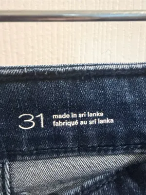 Pilcro Dark Indigo Flare Jeans thumbnail 5