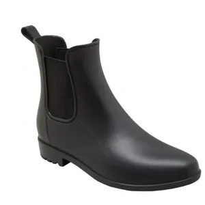 a new day black rain waterproof ankle boots size 7 new thumbnail 1