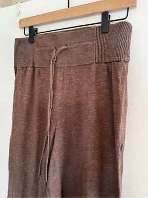 Free People Beach Sila Sweater Pant in Carafe thumbnail 4