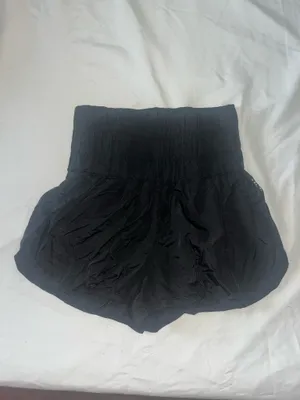Free People Movement The Way Home Shorts Black thumbnail 3