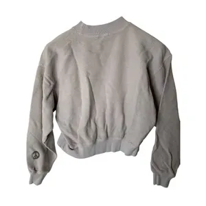 Madhappy classic cropped 100% cotton sweatshirt crew neck women's small thumbnail 2