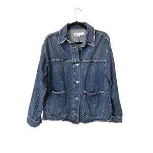 ZARA Denim Oversized Overshirt w Pockets Small thumbnail 3