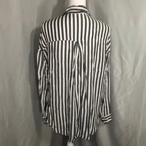 Hollister Oversized Striped Button Up thumbnail 2