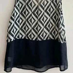 Charlotte Russe Geometric Pattern Tank Top with Gold Stud Detail, Size Small thumbnail 8