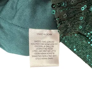 Crystal Doll Sequin V-Neck‎ Spaghetti Strap Lined Mini Dress Green 0 Festive Party Club Rave thumbnail 6