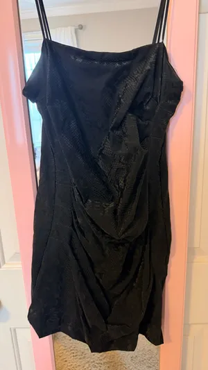 DO+BE Snakeskin Mini Strapless Dress thumbnail 1