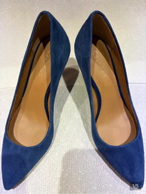 Calvin Klein Blue suede hills  thumbnail 1