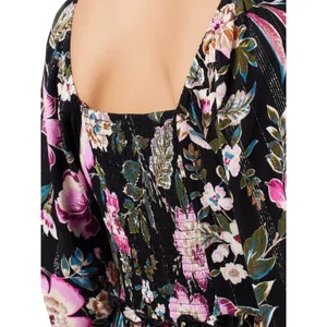 Jessica Simpson Womens Dress Size S Arcadian Bloom Floral Maxi Tiered Festival thumbnail 4