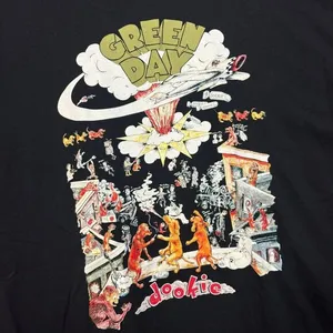 Green Day Dookie Album Cover Art Pop-Punk Rock Tee XL thumbnail 2