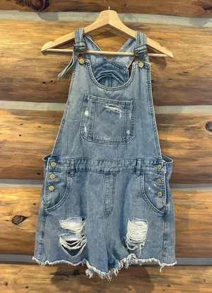 Distressed overalls size L Size L thumbnail 1
