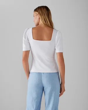 Club Monaco Puff Sleeve Top thumbnail 2